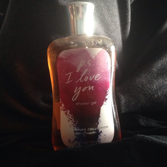 P.S. I love you shower gel