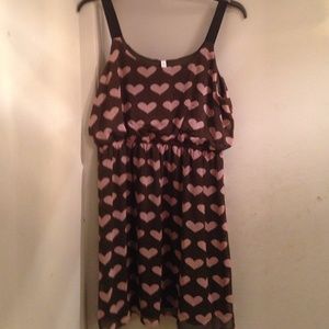 Cute & flirty heart-print sundress by Xhilaration