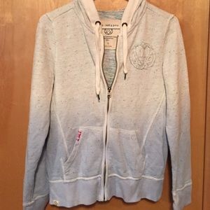 LA Hearts Zip Up Hoodie