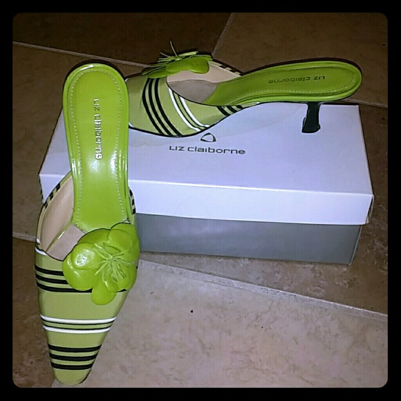 Green and black liz claiborne