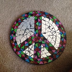 Peace sign Mirror