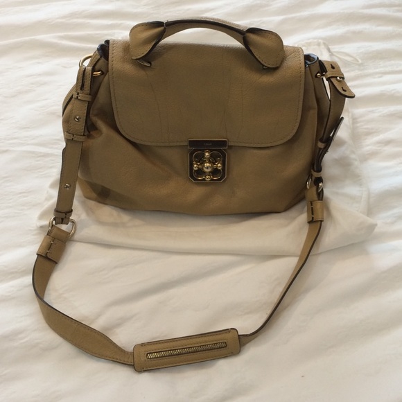 Camel color Chloe purse! Great condition!