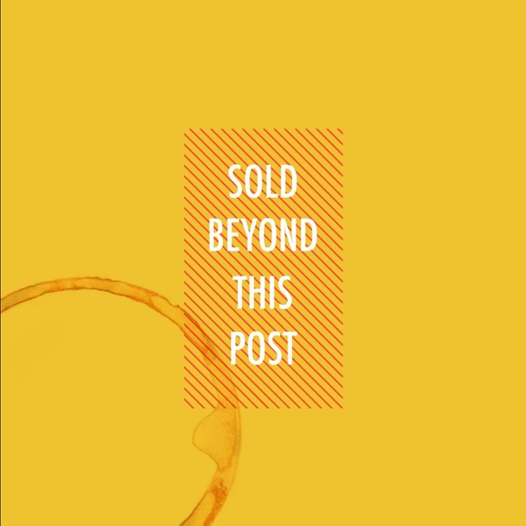 NOT FOR SALE BEYOND THIS POST - Picture 1 of 1