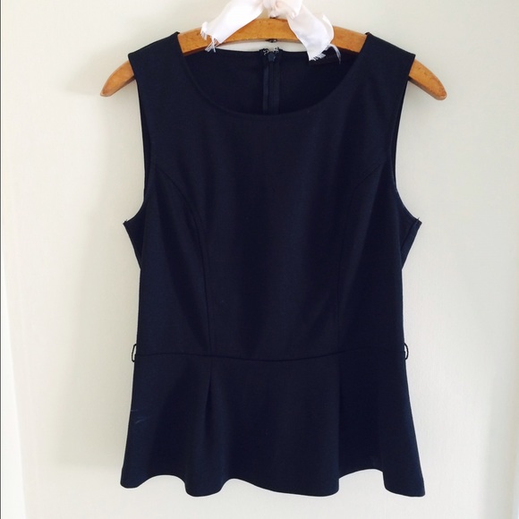 The Limited Tops - Classy black peplum top
