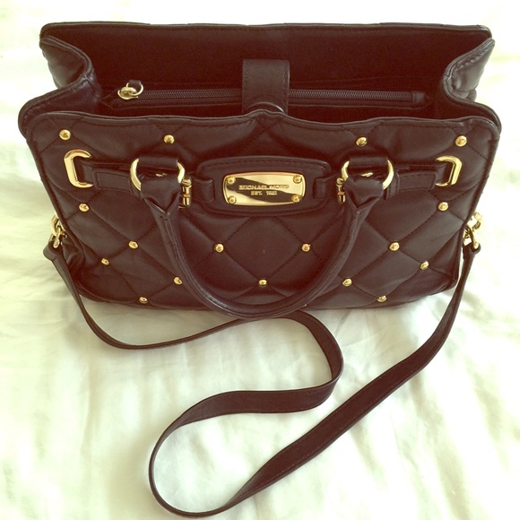 Authentic Quilted Hamilton Michael Kors Handbag.