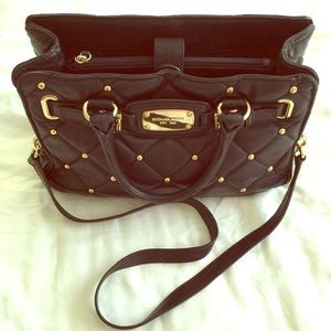 Authentic Quilted Hamilton Michael Kors Handbag.