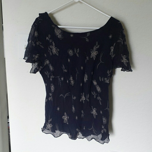 Robbie Bee 100% silk matching shirt and skirt - Picture 1 of 3