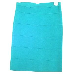 Teal Bandage Skirt