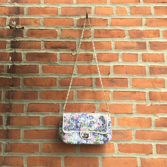 Floral cross body