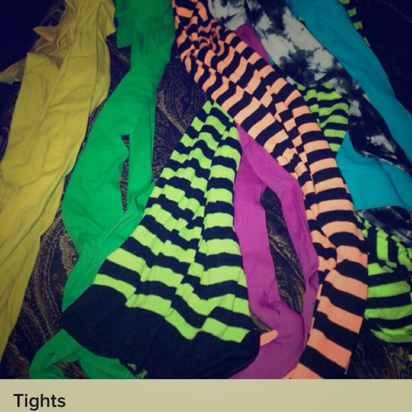 Sweater and tights