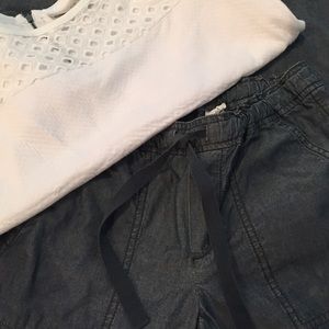 New! J CREW CHAMBRAY pants