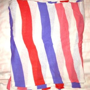 Stiped infinity scarf