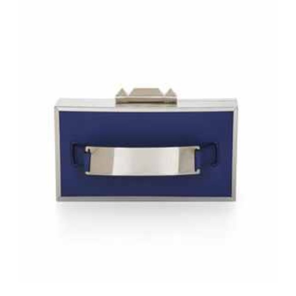 NWT BCBGMAXAZRIA Sadie clutch in cobalt