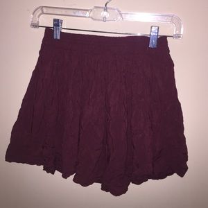 Brandy Melville Luma Maroon skirt One Size