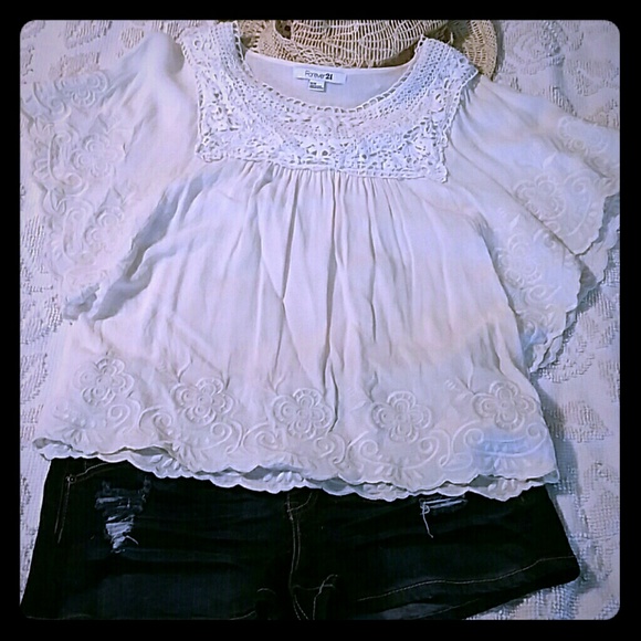Boho free people style top