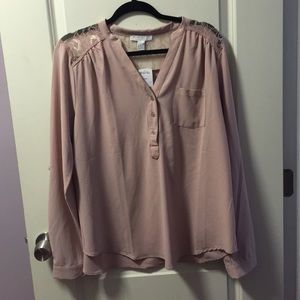 Blush pink blouse for sale