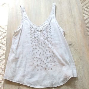 Boho beaded A&F tank