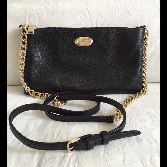 ON HOLD - Authentic Black Coach Crossbody