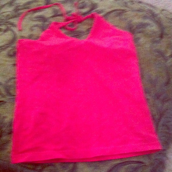 Hot pink gap top