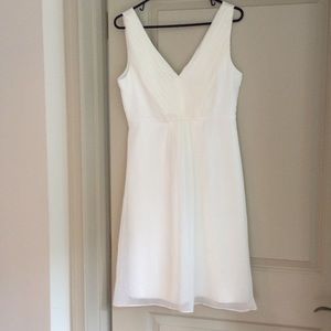 Cream J. Crew dress