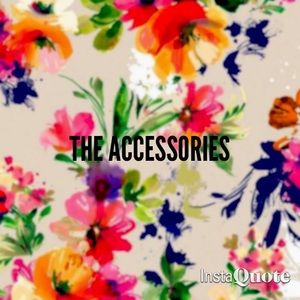 Hats, belts, bags...