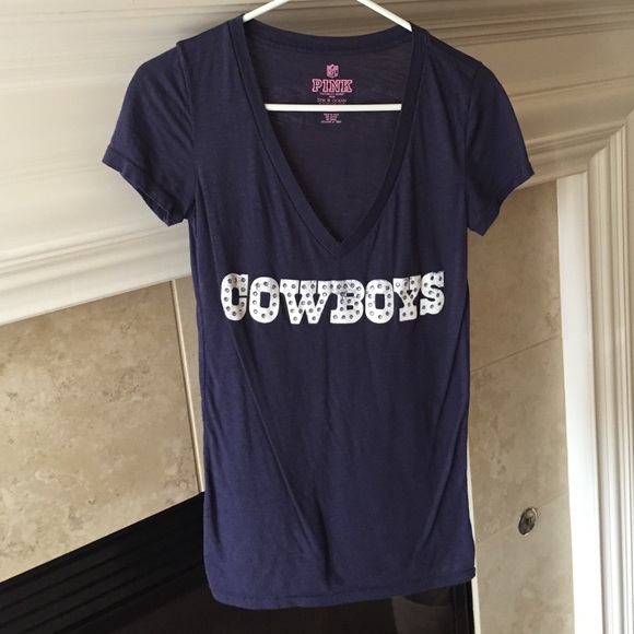 Victoria's Secret PINK Cowboy's V-neck