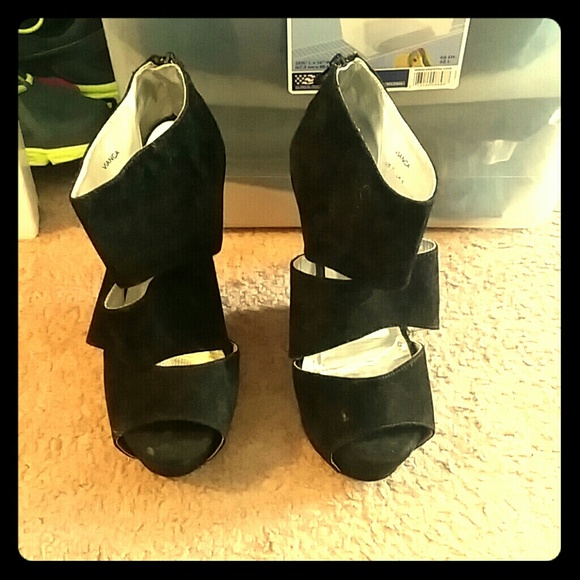Suede shoes