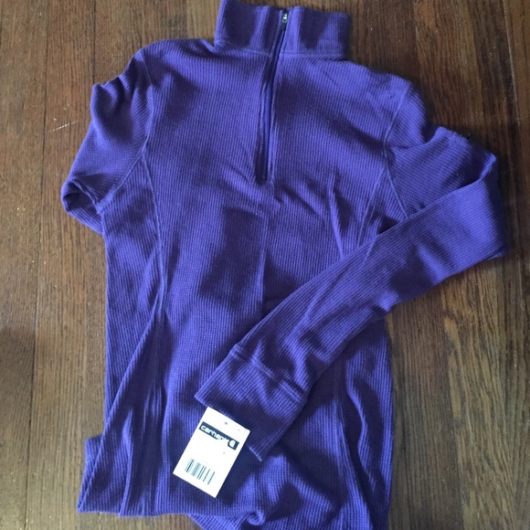 Carhart half zip up sweater