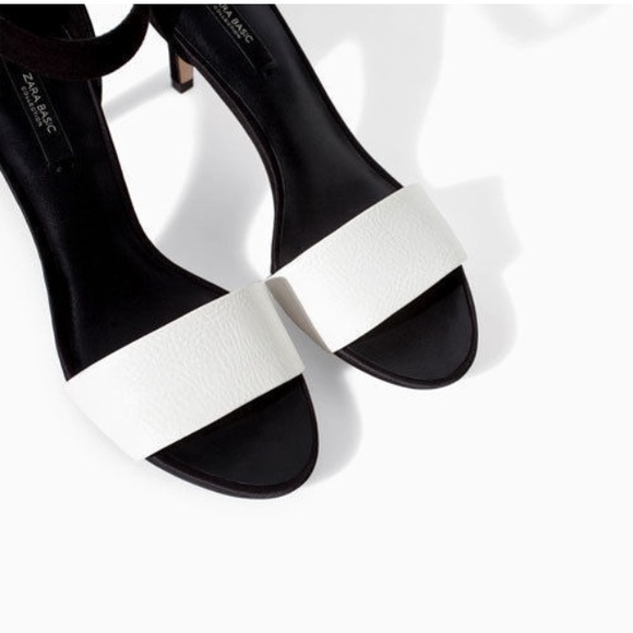 ZARA SS 2014 Black and White Heels - Picture 4 of 4