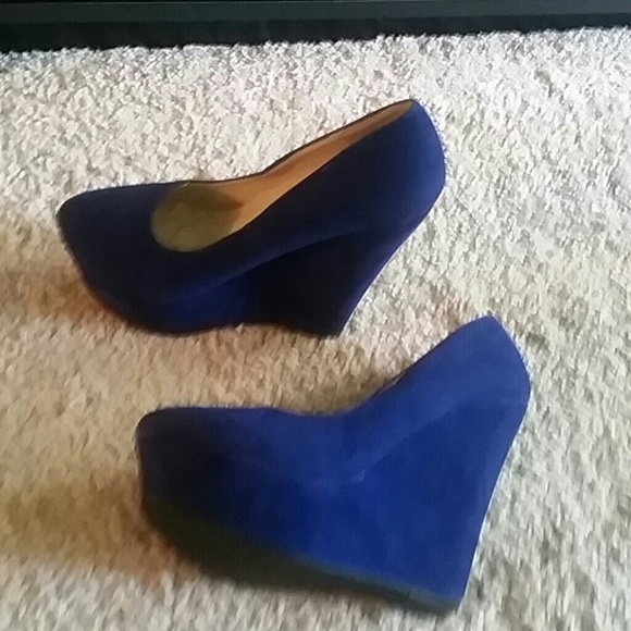 Blue heels