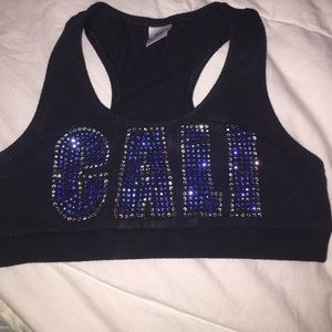 California Allstars Cheer Sports Bra