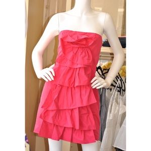 Fuchsia Strapless BCBG MaxAzria Dress