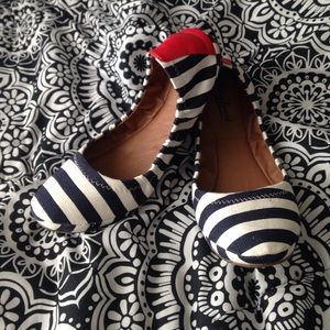 Striped Lucky Brand Flats