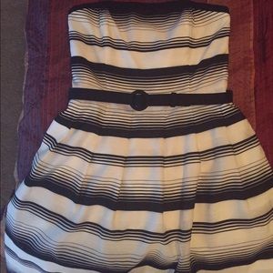 White House Black Market tea length dress size 10