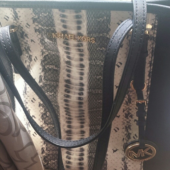 Michael kors tote snake bag - Picture 2 of 4