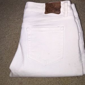 white jeans