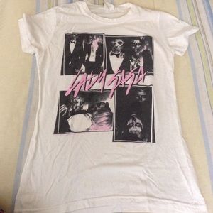 Tops | Lady Gaga Tshirt | Poshmark