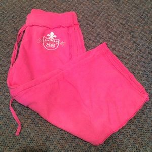 Victoria's Secret PINK magenta sweatpants