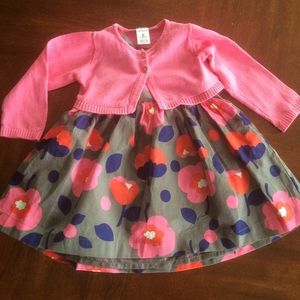 Carters 3 Piece Baby Girl Dress