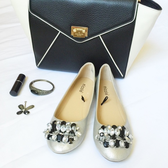 Embellished Ballet flat shoes