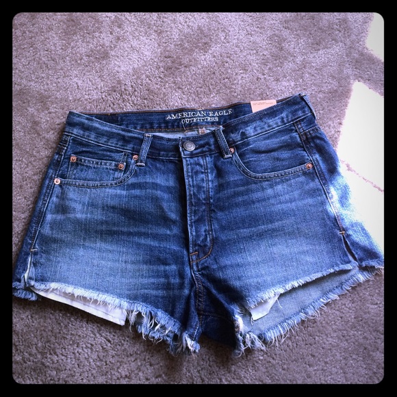 American Eagle Outfitters Denim - AE Hi-Rise Shortie