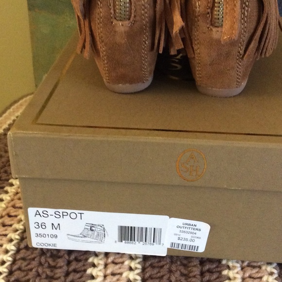 Urban Outfitters Ash "Spot" Fringe Moccasin Bootie - Picture 4 of 4