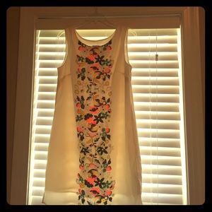 Floral Target Dress