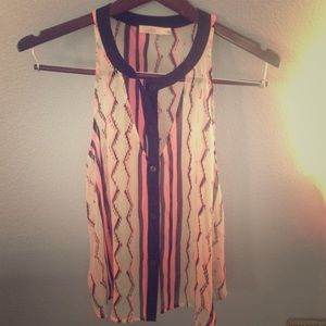 Lush Cut Out Tank Top