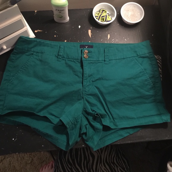 Teal American eagle shorties!