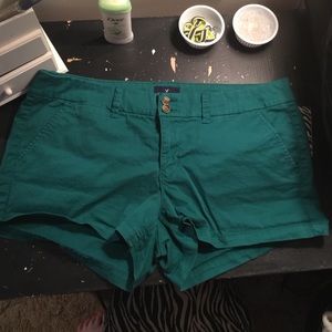 Teal American eagle shorties!