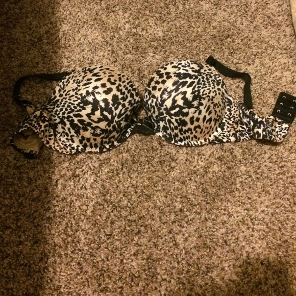 Cheetah print bra!