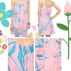 🆕💕NWT Forever 21 Abstract Print Chiffon Dress