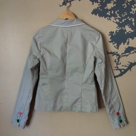 Le Tigre Grey Blazer - Picture 3 of 4