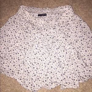 floral patterned skirt